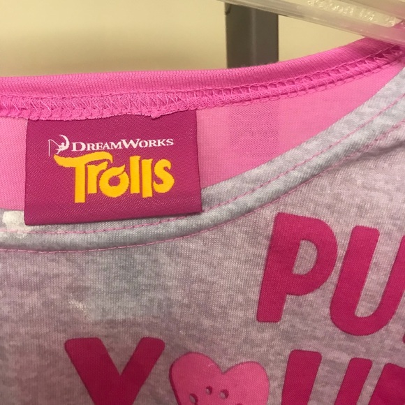 Light top with character for girls - Picture 2 of 4